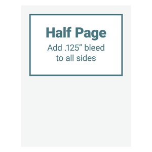 Half Page Ad ($1,500)